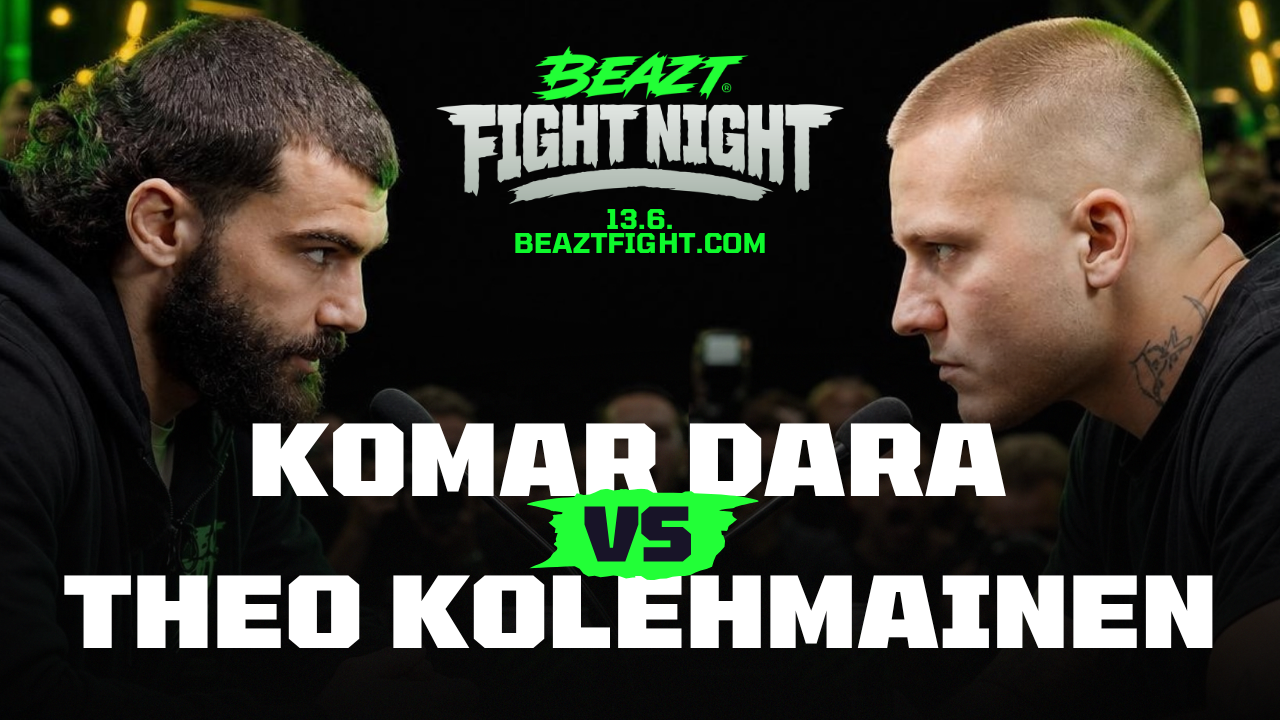 BEAZT FIGHT PRESS - THEO KOLEHMAINEN VS KOMAR DARA