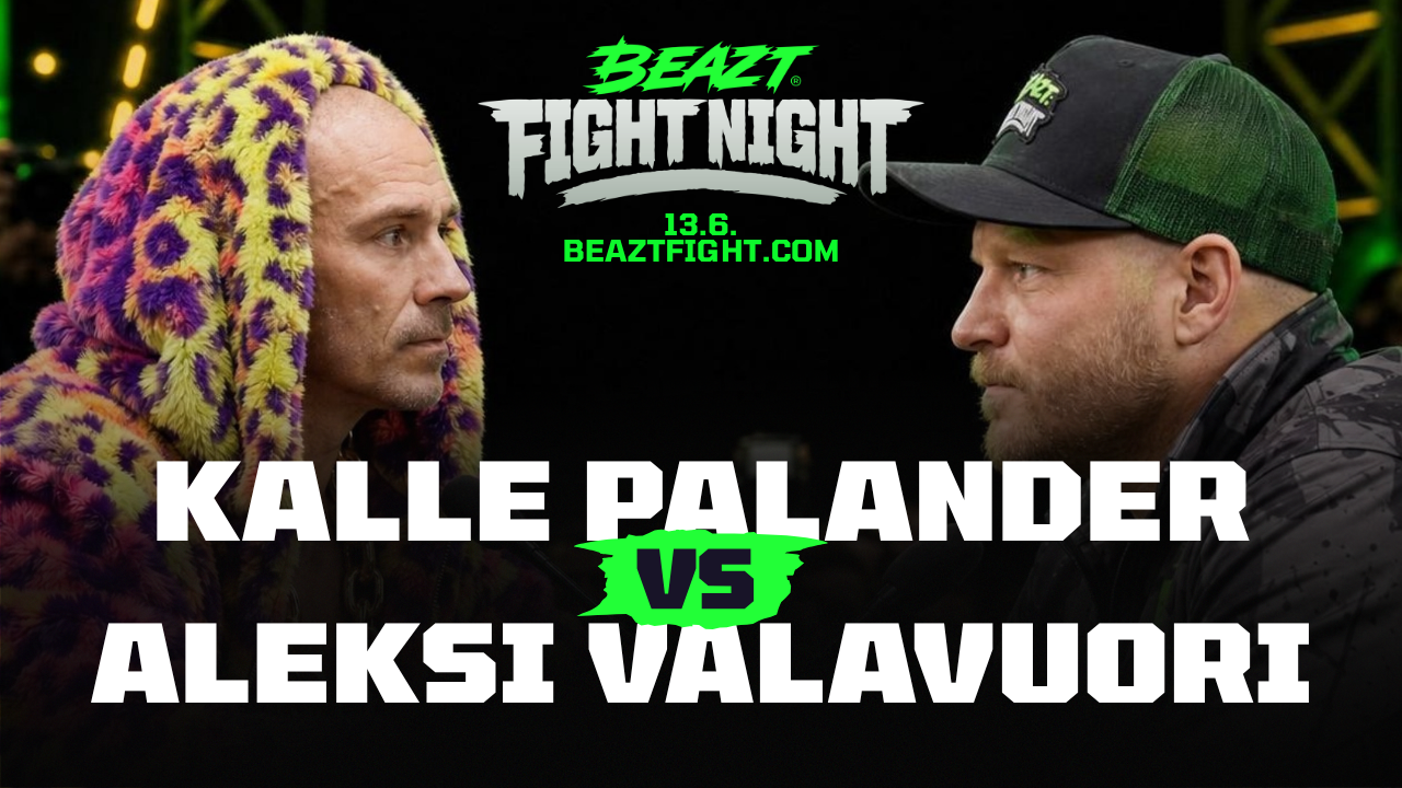 BEAZT FIGHT PRESS - ALEKSI VALAVUORI VS KALLE PALANDER