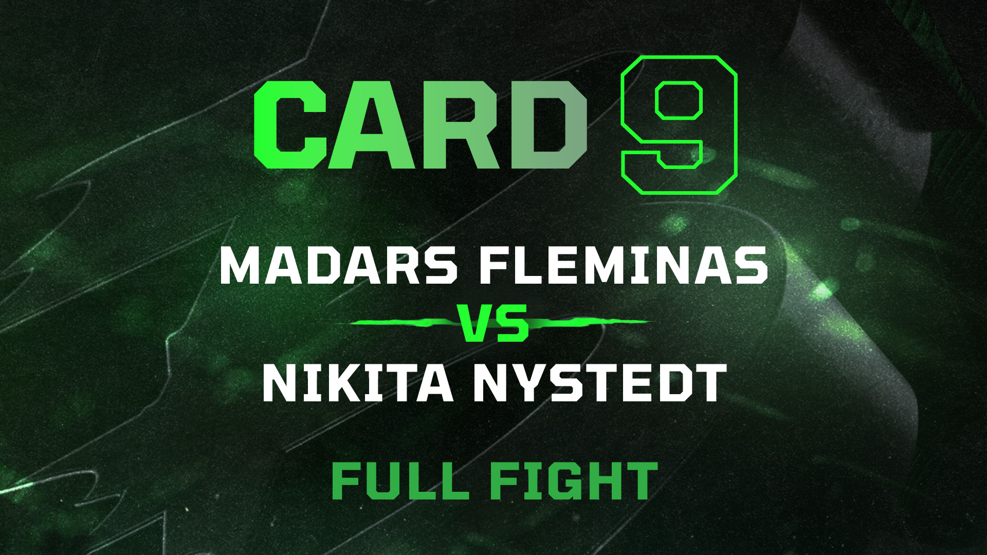 Madars Fleminas vs Nikita Nystedt - Full Fight