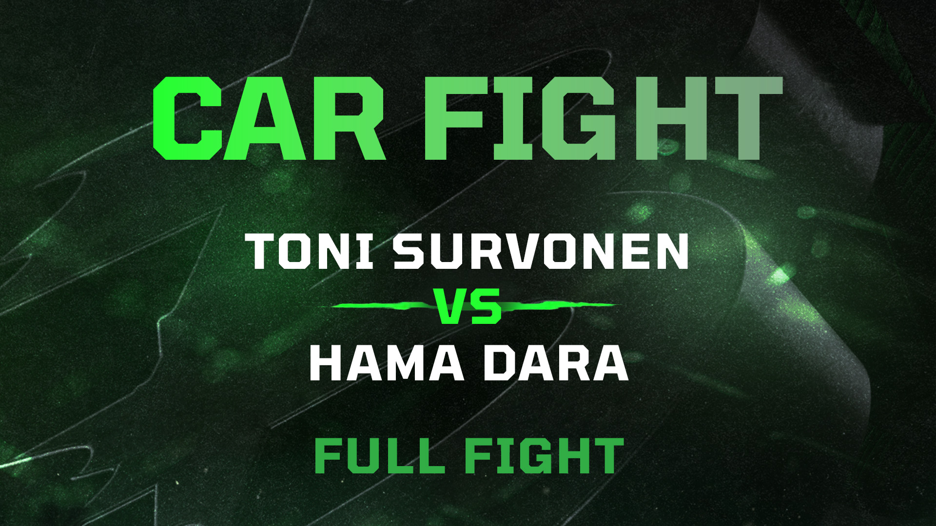 Toni Survonen vs Hama Dara - Full Fight