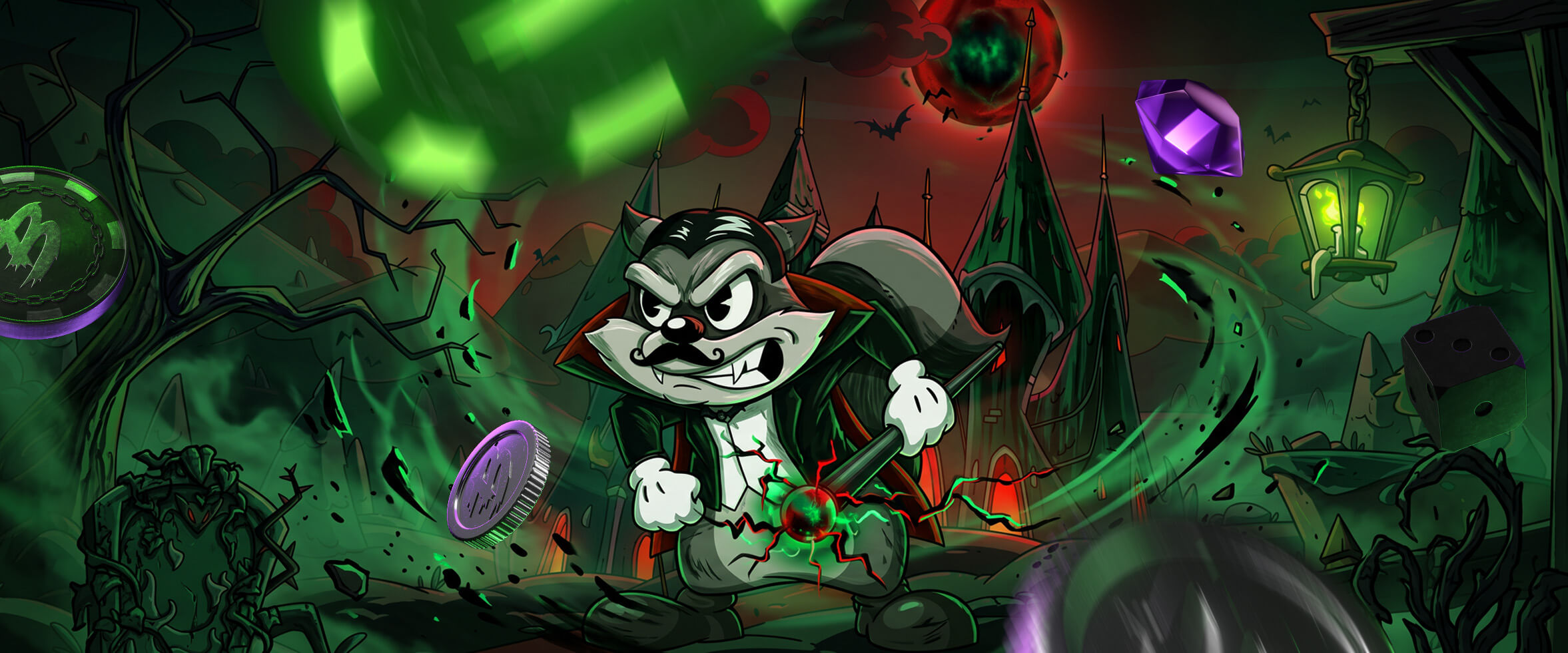 Mysteeripalkintoja Le Vampire -pelissä!